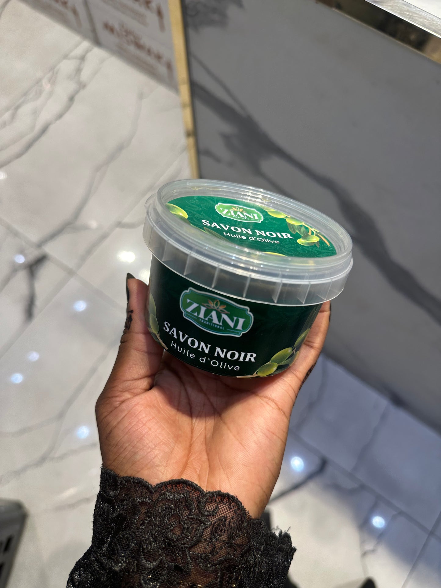 Savon noir olive